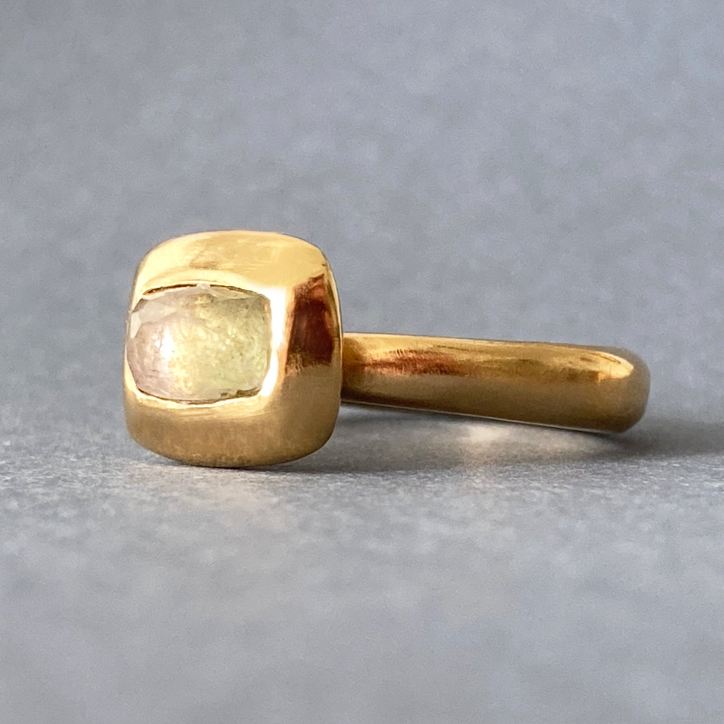Tourmaline Ring Pale Rose 7 US