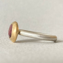 Load image into Gallery viewer, Bague Dune Tourmaline rose
