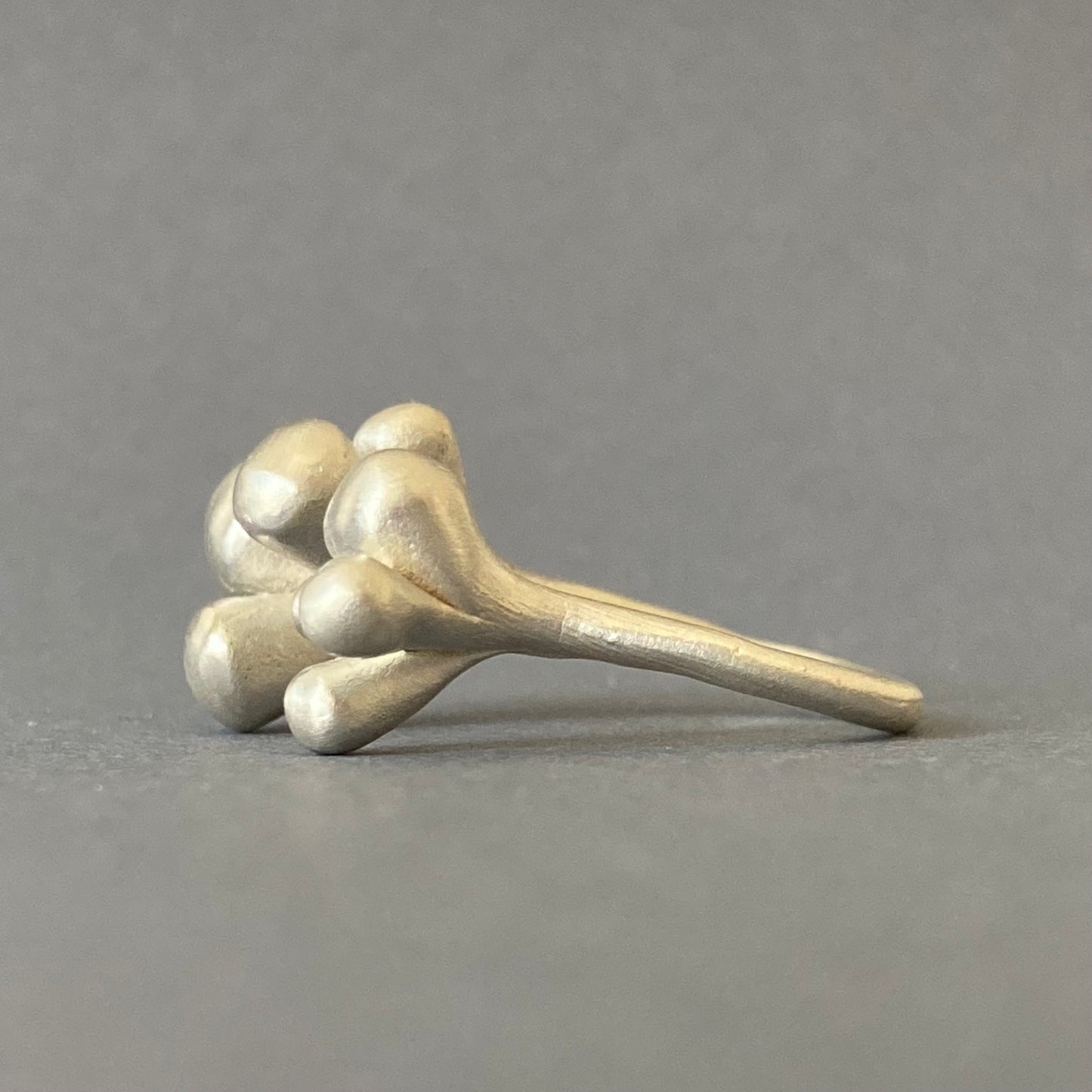 Silver Pistil Ring