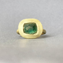 Cargar imagen en el visor de la galería, Ocean tourmaline ring
