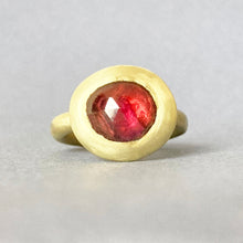 Load image into Gallery viewer, Fuschia Tourmaline Ring
