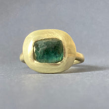 Cargar imagen en el visor de la galería, Ocean tourmaline ring
