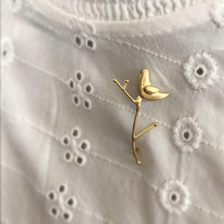 Morning Bird Brooch