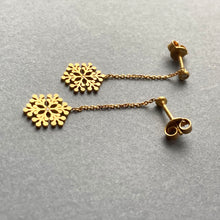 Load image into Gallery viewer, Snowflake Earrings
