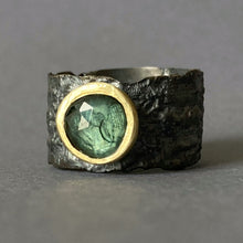 Load image into Gallery viewer, Baroque Ring with topaz
