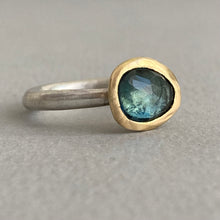 Load image into Gallery viewer, Bague or et argent / 18k and silver ring

